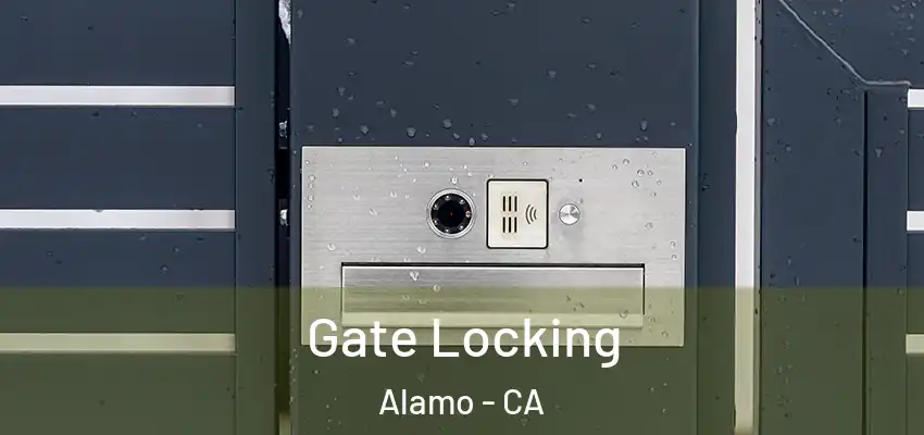  Gate Locking Alamo - CA
