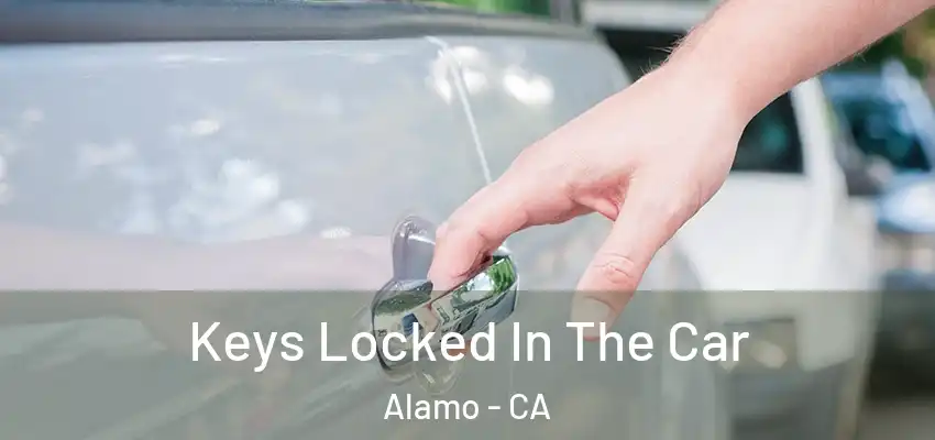  Keys Locked In The Car Alamo - CA